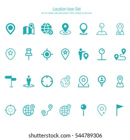 Location Icon Set