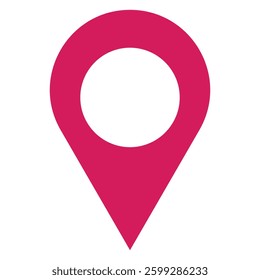 location icon set map pointer pin sign symbol red black outline destination icon place address navigation locator sign