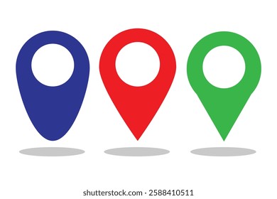 Location icon set. Place position vector symbol. Gps map pin icon set .Navigation pointer pin sign for apps and websites. location map pin con set eps 888.