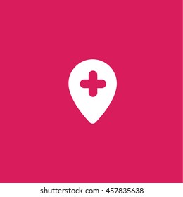 location icon. location sign