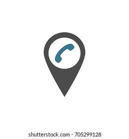 Location Icon, Sign Icon