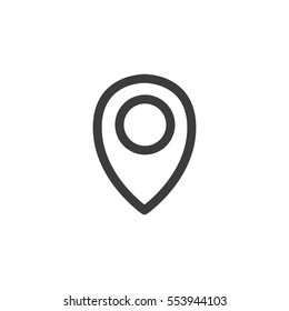 location icon. sign design