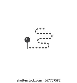 location icon. sign design