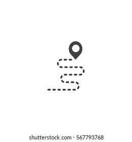 location icon. sign design