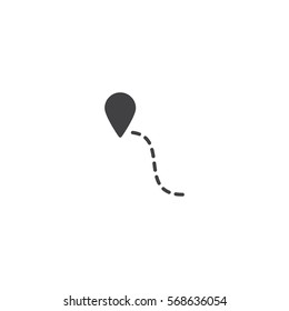 location icon. sign design