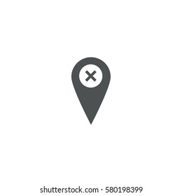location icon. sign design