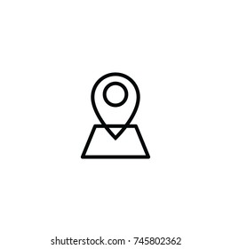 location icon. sign design