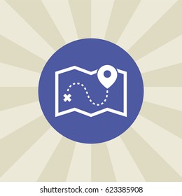 location icon. sign design. background