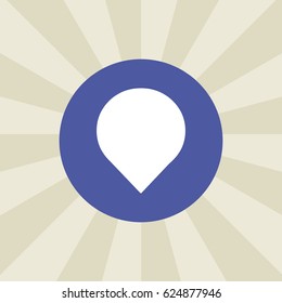 location icon. sign design. background