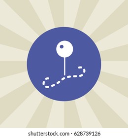 location icon. sign design. background