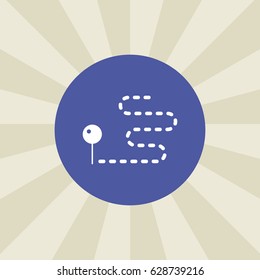 location icon. sign design. background
