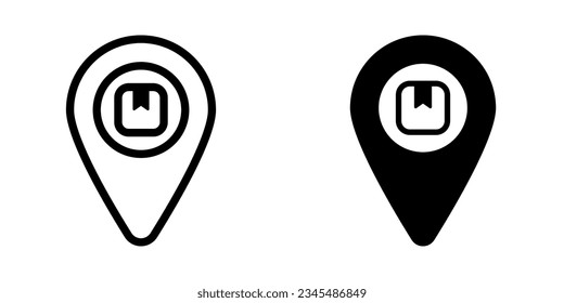 Location icon. sign for mobile concept and web design. vector illustration