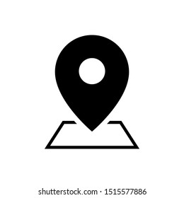 Location icon sign vector illustration. 