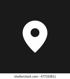 Location icon sign vector illustration.