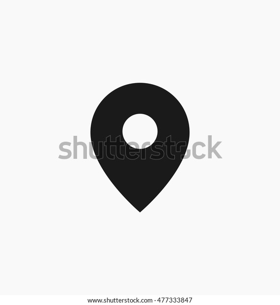 Location Icon Sign Vector Illustration Geo Stock Vector Royalty Free