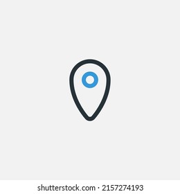 Location icon sign vector,Symbol, logo illustration for web and mobile