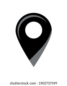 location icon simple and stylish design