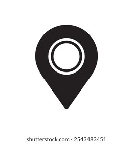 Location icon. Simple vector sign.