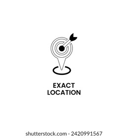 Location icon. Solid icons vector collection.