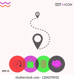 Location Icon symbol