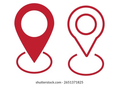 location icon, location symbol, map icon, vector icon location,  