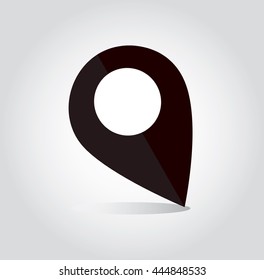 Location icon symbol vector