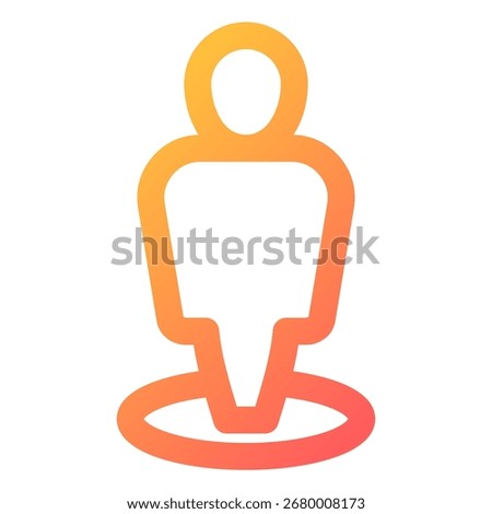 Location icon symbol. Vector illustration.