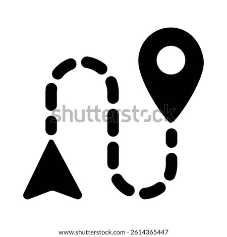 Location icon, Location tracker icon vector, GPS tracker icon vector, Pin doodle location icon. place maker, location pin, gps point pictogram. Vector illustration