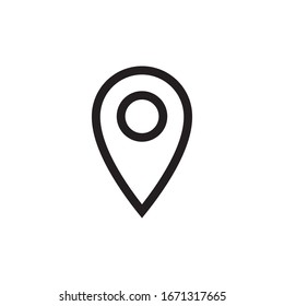 Location Icon In Trendy  Design Vector Eps 10