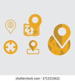 Location Icon UI Mobile Design Pack