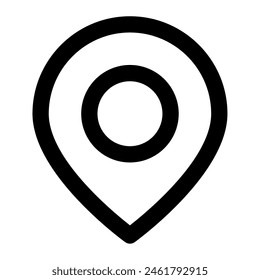 Location icon for uiux, web, app, infographic, etc