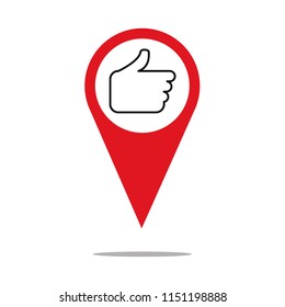Location icon vector