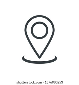 Location icon vector