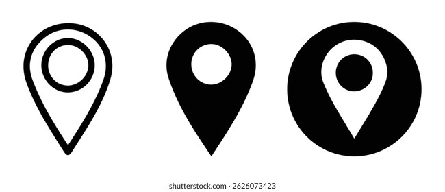 Location Icon Vector Art for Free