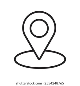 Location Icon Vector Art Image Illustration Design