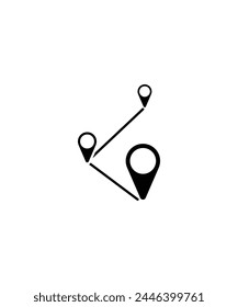 icono de ubicación, Vector mejor icono plano.