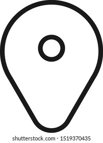 Location icon vector, business concept icon.