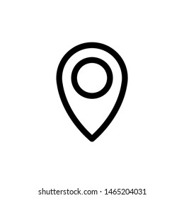 Location icon vector for business, digital, web and print