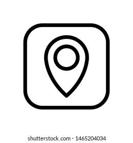 Location icon vector for business, digital, web and print