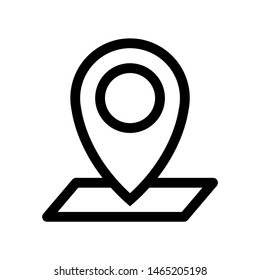Location icon vector for business, digital, web, and print.