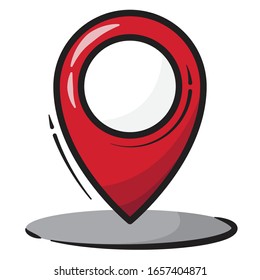 location icon vector can be used for website interfaces and mobile applications