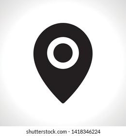 Location icon vector. Location vector design. sign design. Vector EPS 10 - Vector