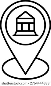 Location Icon Vector Element line icon design vector icons