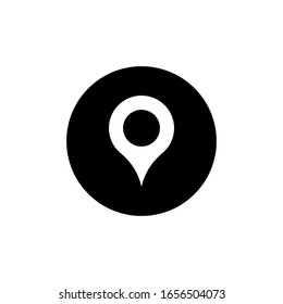 Icono de ubicación, pasos vectoriales 10