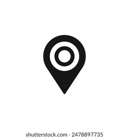 Location icon vector. EPS 10 editable vector