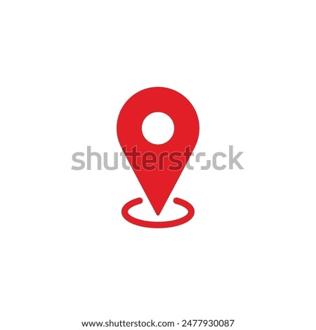 Location icon vector. EPS 10 editable vector