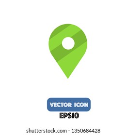 location icon, location vector. eps10