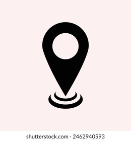 Location Icon Vector flat design style