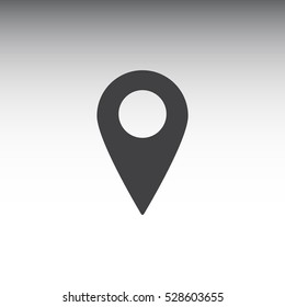 Location Icon Vector flat design style