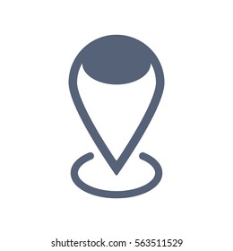 Location Icon Vector flat design style